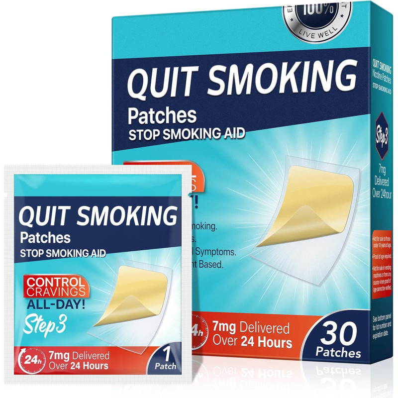 Parches para dejar de fumar | Con ingredientes 100% naturales