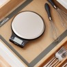 Báscula digital de cocina con pantalla LCD