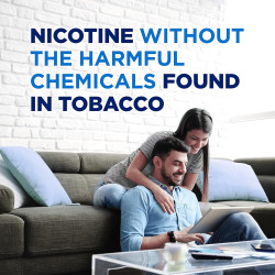 Amazon Basic Care - Goma de mascar de nicotina | Gomitas para ayuda a dejar de fumar