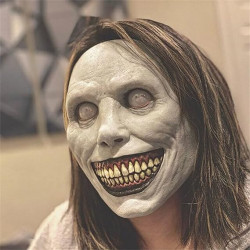 Máscara de Halloween de terror de demonios sonrientes | Mascara detallada de Halloween