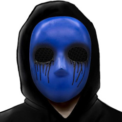 Cafele Máscara de Eyeless Jack | Mascara detallada del creepypasta para halloween