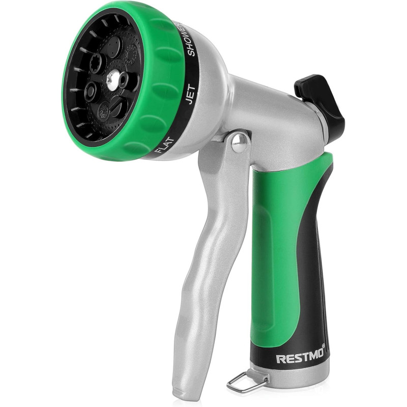 RESTMO Boquilla de manguera | Con 7 patrones de pulverizacion
