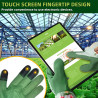 Guantes de jardinería | Transpirables y absorbentes de sudor