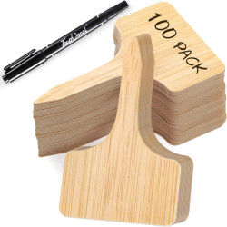 VITEVER 100 etiquetas para plantas | Rotuladas e impermeables