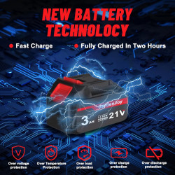 Mini motosierra de mano | Con autolubricado y carga rapida