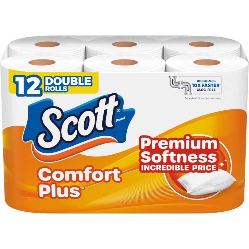 Scott ComfortPlus - Papel higiénico Scott ComfortPlus - Papel higiénico