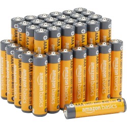 Amazon Basics 36 Baterías alcalinas de alto rendimiento de Pack AAA