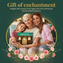 Decoracion de puerta y ventanas de hadas | Decoracion de fantasia para jardin o exteriores