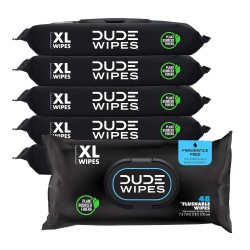 DUDE - Toallitas desechables en inodoro