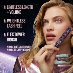 Maquillaje de rímel lavable