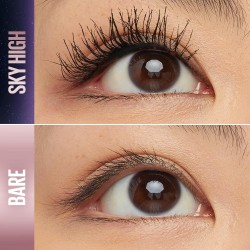 Maquillaje de rímel lavable