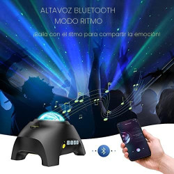 Northern Galaxy Light Aurora Proyector | Proyector de galaxia para dormitorios o fiestas