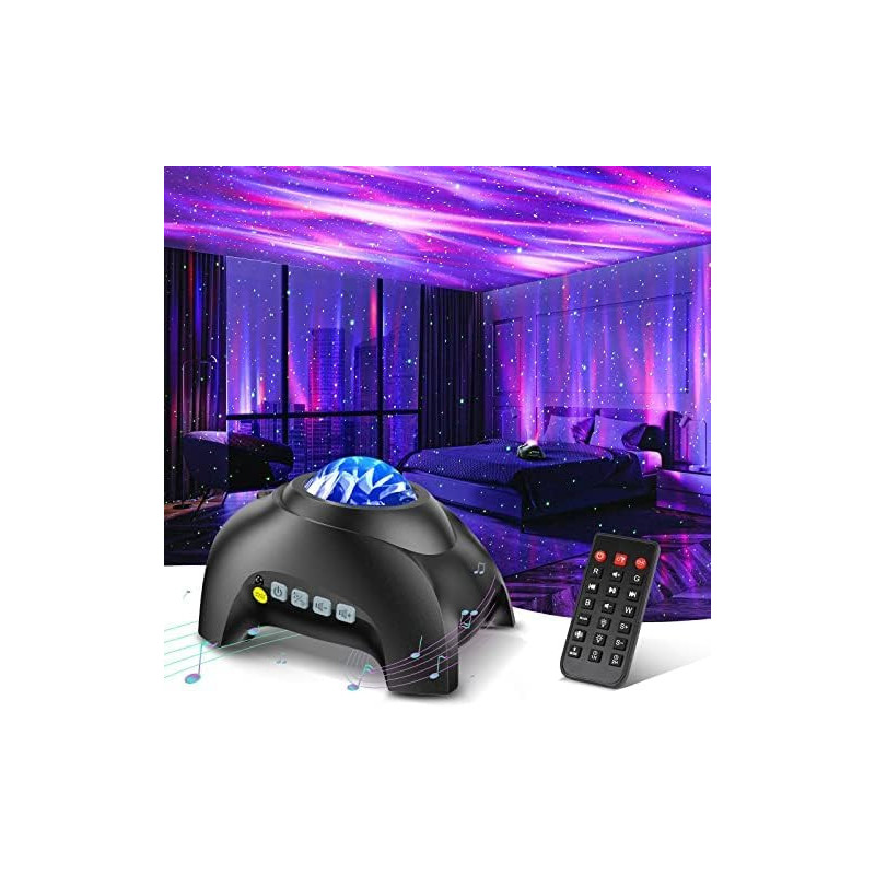 Northern Galaxy Light Aurora Proyector | Proyector de galaxia para dormitorios o fiestas