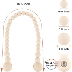 KLOGTSIND Abrazaderas magnéticas para cortinas | Con imanes de gran fuerza