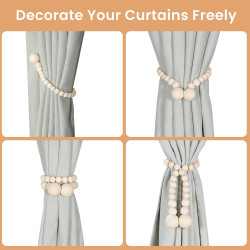 KLOGTSIND Abrazaderas magnéticas para cortinas | Con imanes de gran fuerza