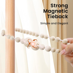 KLOGTSIND Abrazaderas magnéticas para cortinas | Con imanes de gran fuerza