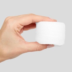 Rondas hipoalergénicas 100% algodón para eliminación de maquillaje y cuidado de la piel