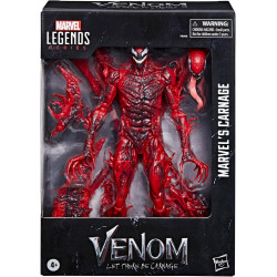 Marvel Legends Series Carnage | Figura articulada de Carnage con accesorios