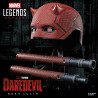 Marvel Serie Legends Daredevil | Casco y bastones de Daredevil detallados y fieles al original