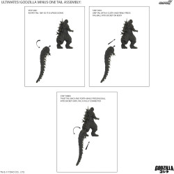 Super7 ¡ULTIMATES! Toho Godzilla Minus One Figura Figura de Godzilla minus one con articulacion