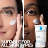 Crema hidratante facial de doble reparación, crema hidratante diaria con ceramidas y niacinamida para todo tipo de pie