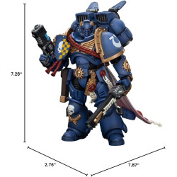 JOYTOY Warhammer 40K Figura de Ultramarine | Figura de accion coleccionable de warhammer 40k