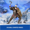 PlayStation God of War Ragnarök - Figura de acción de Kratos | Fiugra articulada de kratos con accesorios incluidos