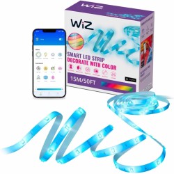 WiZ Connected Tira de luz inteligente | Control de voz y aplicacion gratuita