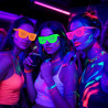 Mega-L - 12 lentes que brillan en la oscuridad | Lentes neon que brillan con luz negra