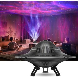 Proyector de galaxia OVNI, luces LED | Cambia la atmosfera de tu habitacion