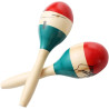Maracas | Maracas de madera con colores