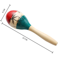 Maracas | Maracas de madera con colores