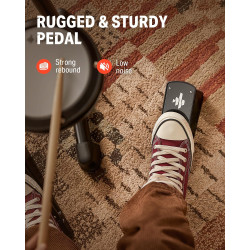 Donner DED-80 - Juego de batería electrónica | Con app gratuita de lecciones melodicas