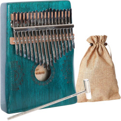 Kalimba | Piano de pulgar de 17 teclas echo de madera