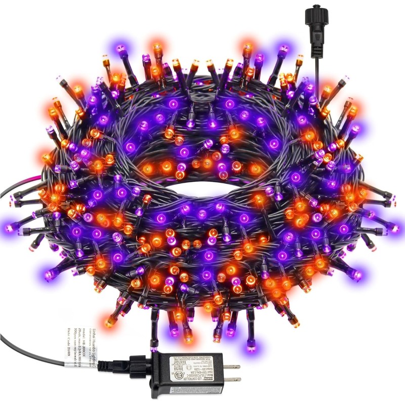 Guirnalda de 300 luces LED de Halloween | Decoracion LED para halloween