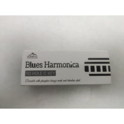 EastRock Blues - Armónica | Armonica de 10 agujeros profesional para principiantes