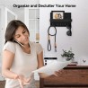 Llavero para pared, soporte decorativo para llaves estante con ganchos
