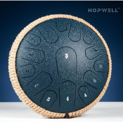 Tambor de lengua de acero | Tambor de 15 notas con libro de musica incluido