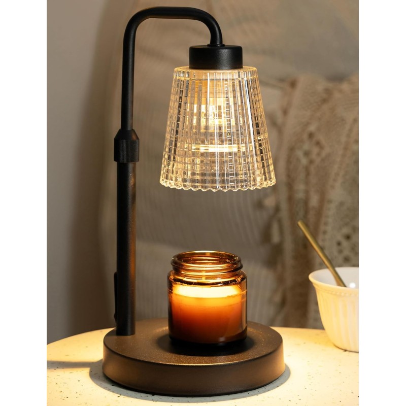 Lámpara calentadora de velas con temporizador regulable GODONLIF Lámpara calentadora de velas con temporizador regulable GODONLIF