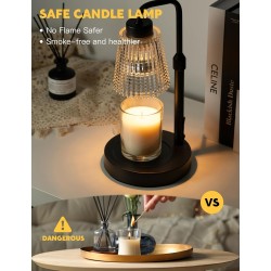 Lámpara calentadora de velas con temporizador regulable GODONLIF