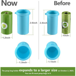 Botella de agua para perros con contenedor de alimentos | Botella para agua y alimento para perros en caso de viajes