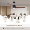 Ovlaim Ventiladores de techo | Con luces y control