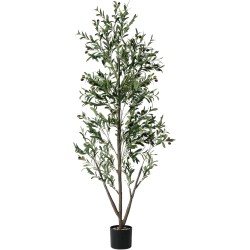 Árbol de olivo artificial para interiores