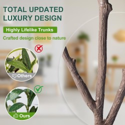 Árbol de olivo artificial para interiores