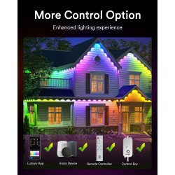 Lumary Luces permanentes para exteriores | Inteligentes y eficientes