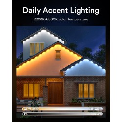 Lumary Luces permanentes para exteriores | Inteligentes y eficientes