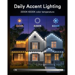Lumary Luces permanentes para exteriores | Inteligentes y eficientes