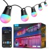 Govee Tira de luces inteligentes para exteriores | Sincronizacion con musica y resistencia exterior