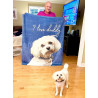 Pamaheart Mantas personalizadas con cara de perro | Manta personalizable con la cara de tu mascota