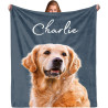 Pamaheart Mantas personalizadas con cara de perro | Manta personalizable con la cara de tu mascota